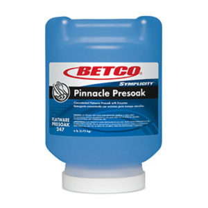 BETCO SYMPLICITY PINNACLE PRESOAK SOLID FLATWARE PRESOAK - 8lbs/tub (2/case) - T3205